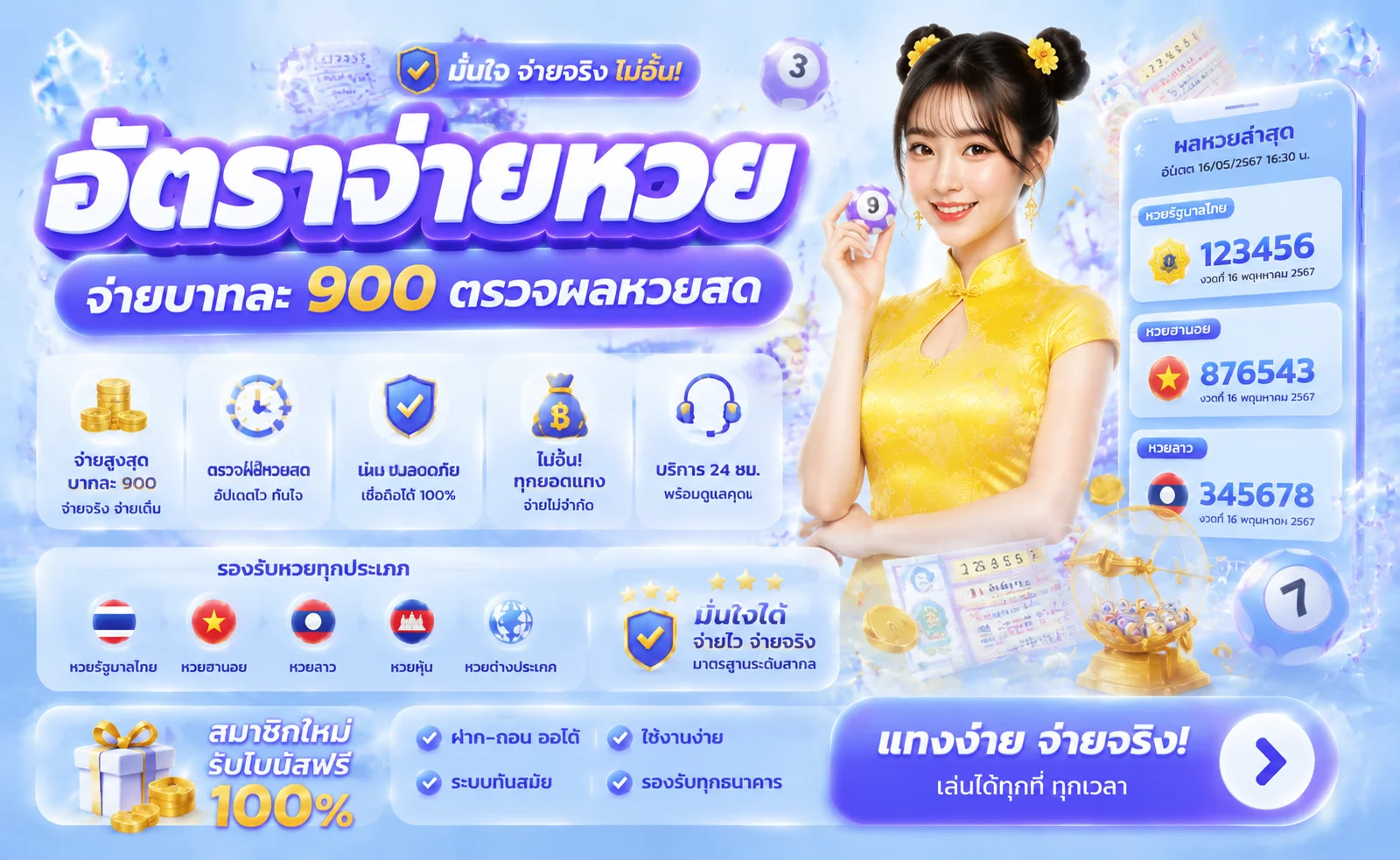 แทงหวยออนไลน์ครบทุกสำนักบน TH Official
